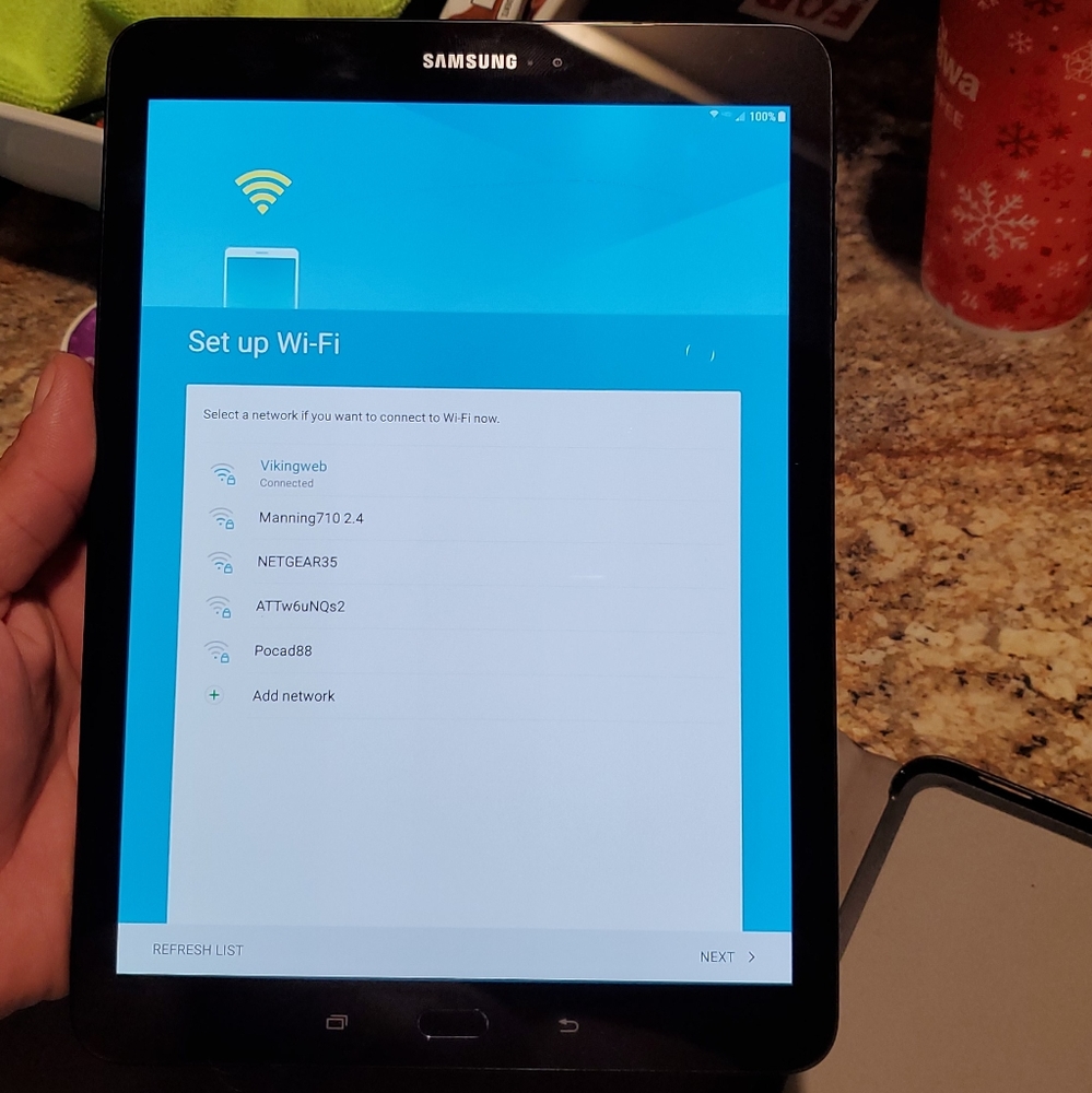 Samsung galaxy tablet s4